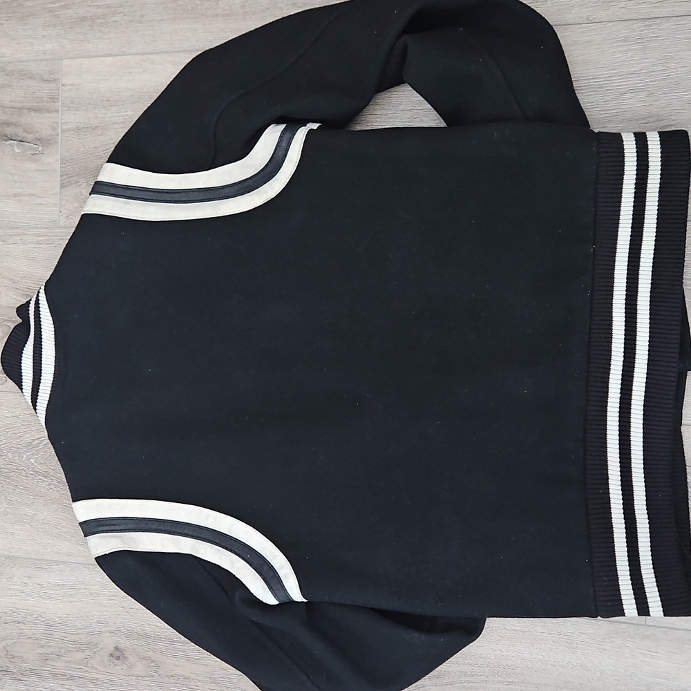 G-Star RAW Black Varsity Jacket mens SMALL - Picture 4 of 5